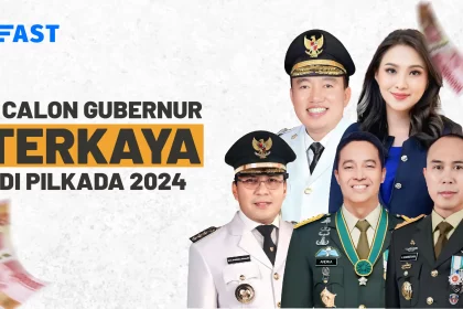 calon gubernur terkaya di Pilkada 2024